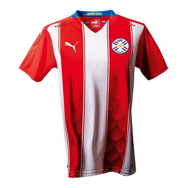 Trikot Paraguay Heim 2020 Rote Fussballtrikots Günstig